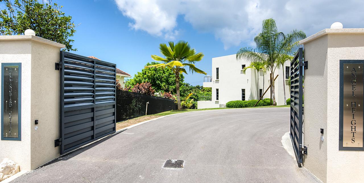 Barbados, Angel Heights Villa Entrance
