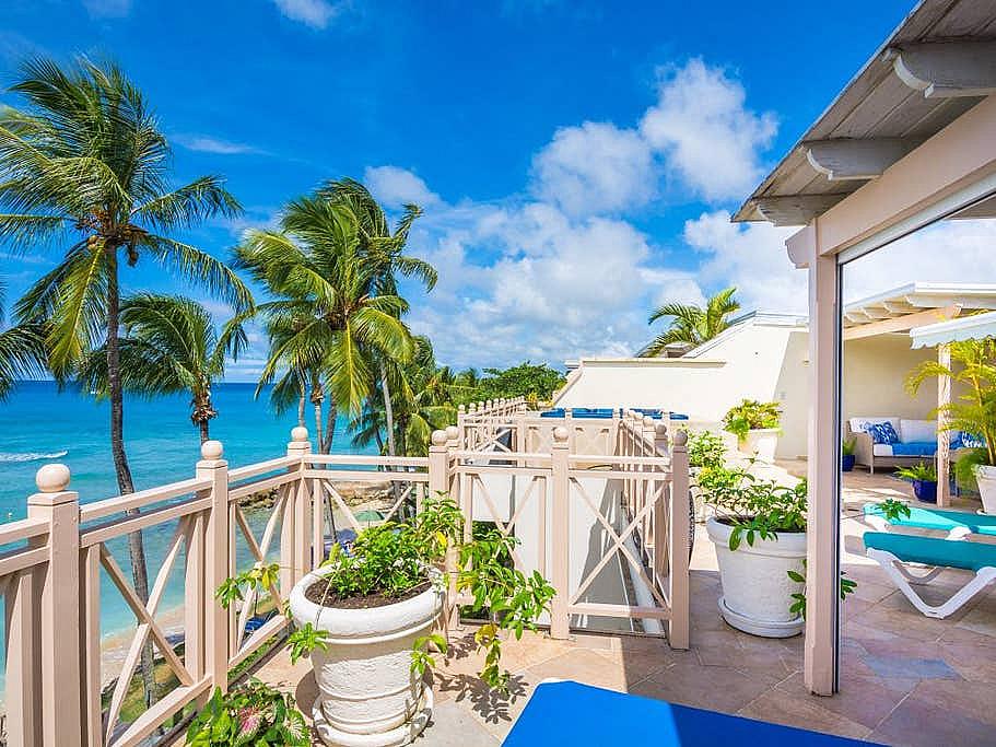 Reeds House 11 Beachfront Penthouse Caribbean Dream Villas