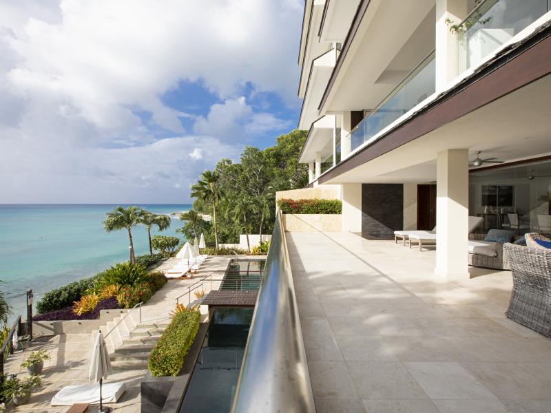 Portico 1 - Beachfront , Beachfront villas Barbados , Prospect , St James  