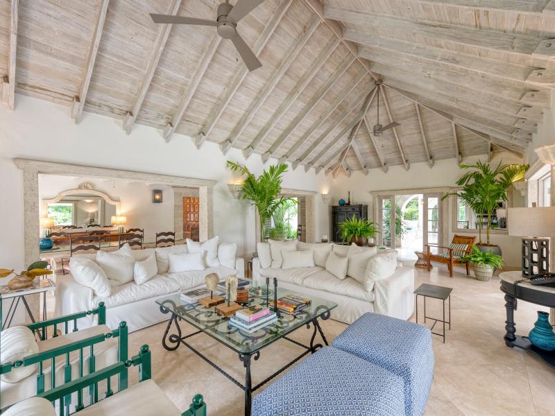 Bluff House & Cottage -Sandy Lane Beach , Beachfront villas Barbados , Sandy Lane Beach , Sandy Lane Estate , St James , West Coast Barbados  