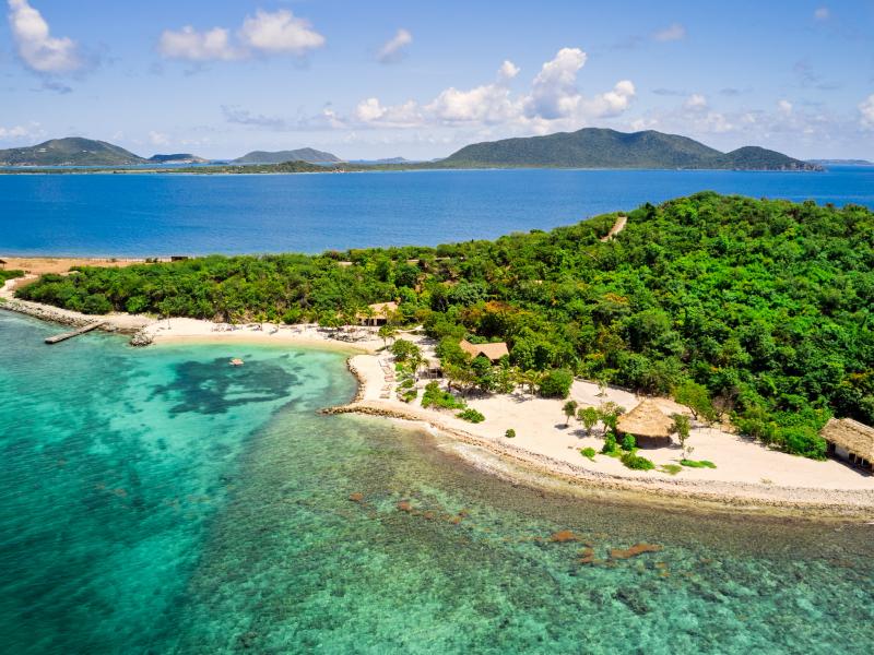 Aerial , Buck Island  