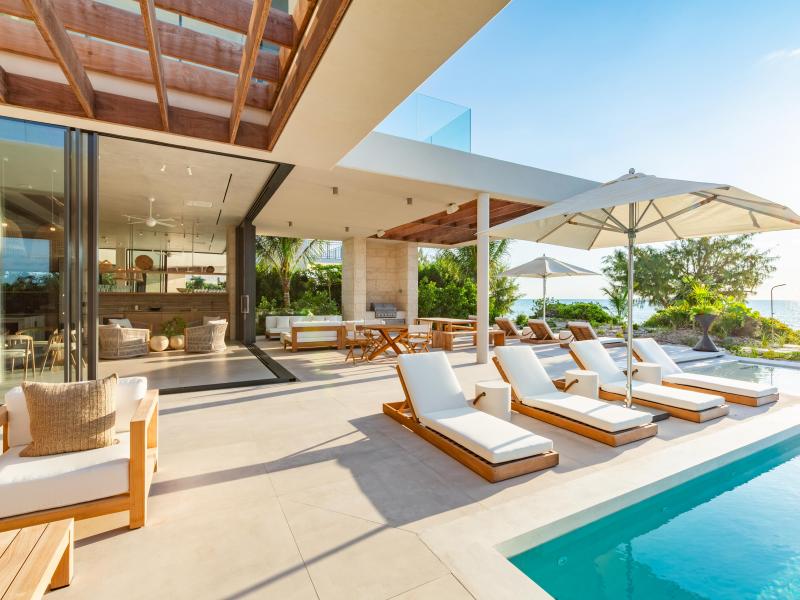 Dune House - Beachfront , Long Bay , Providenciales  