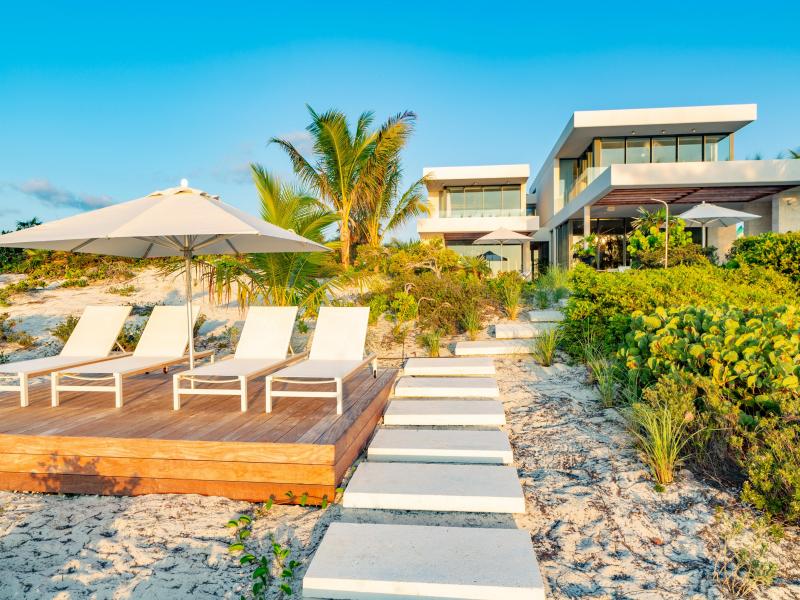 Dune House - Beachfront , Long Bay , Providenciales  