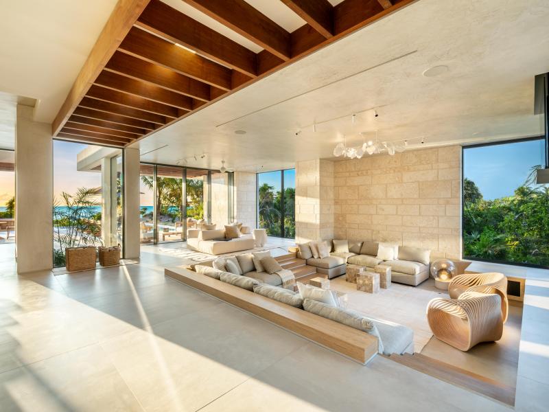 Dune House - Beachfront , Long Bay , Providenciales  