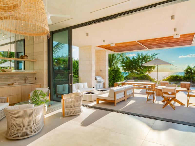 Dune House - Beachfront , Long Bay , Providenciales  