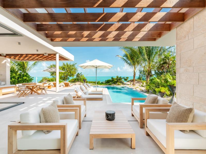 Dune House - Beachfront , Long Bay , Providenciales  