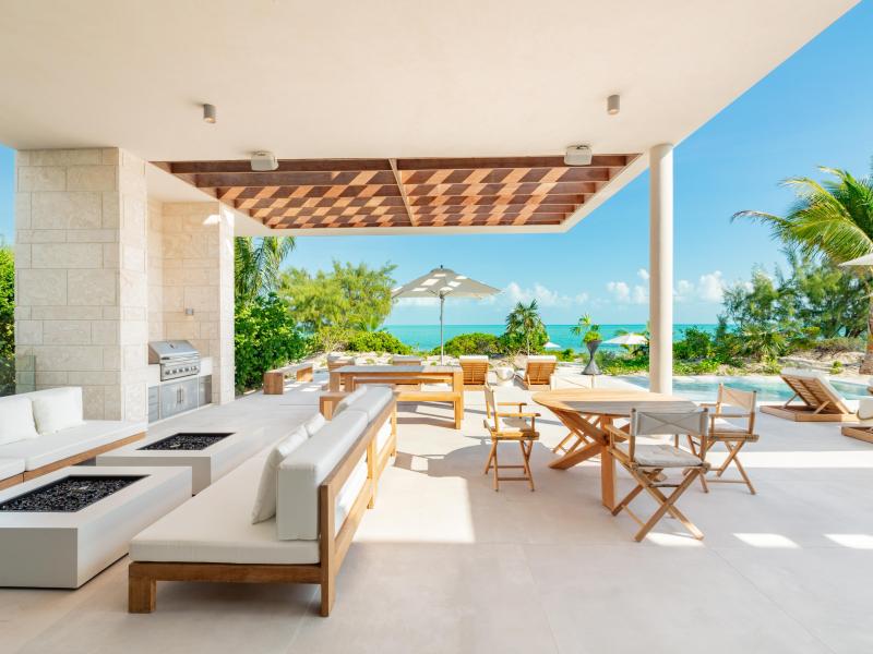 Dune House - Beachfront , Long Bay , Providenciales  