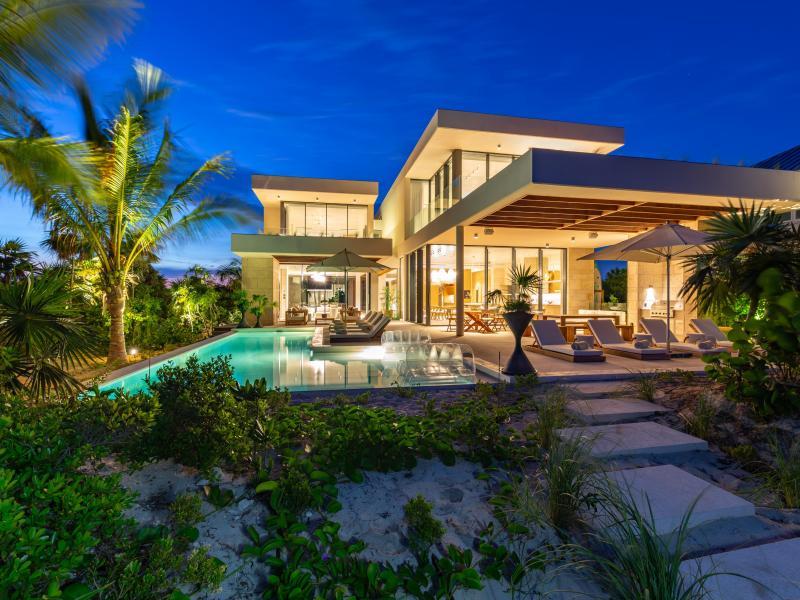 Dune House - Beachfront , Long Bay , Providenciales  