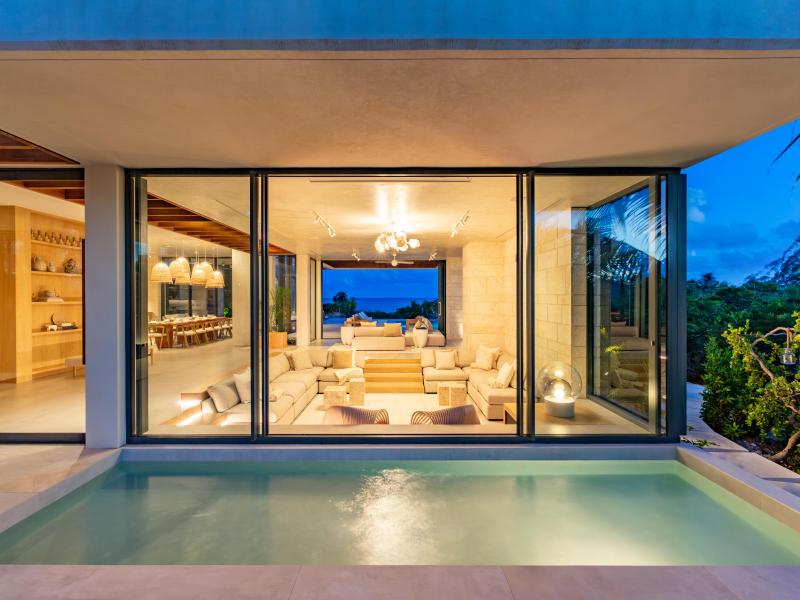 Dune House - Beachfront , Long Bay , Providenciales  