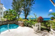 The Palms Old Trees - 3 bedroom beachfront apartment Barbados 